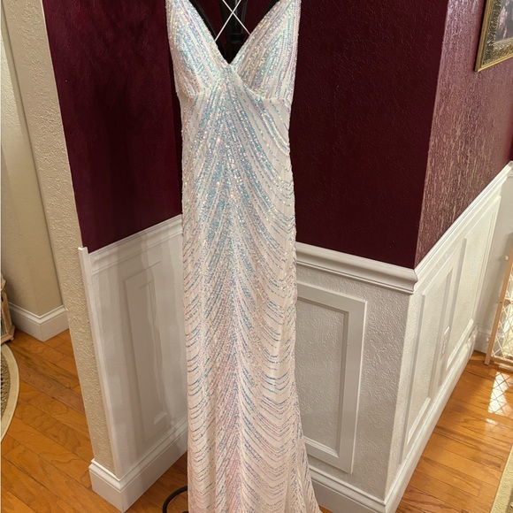 Windsor Iridescent Sequin Dress Women's Size Small - Picture 3 of 10